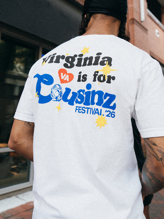 Cousinz 2026 x Billionaire Boys Club Tee (White)